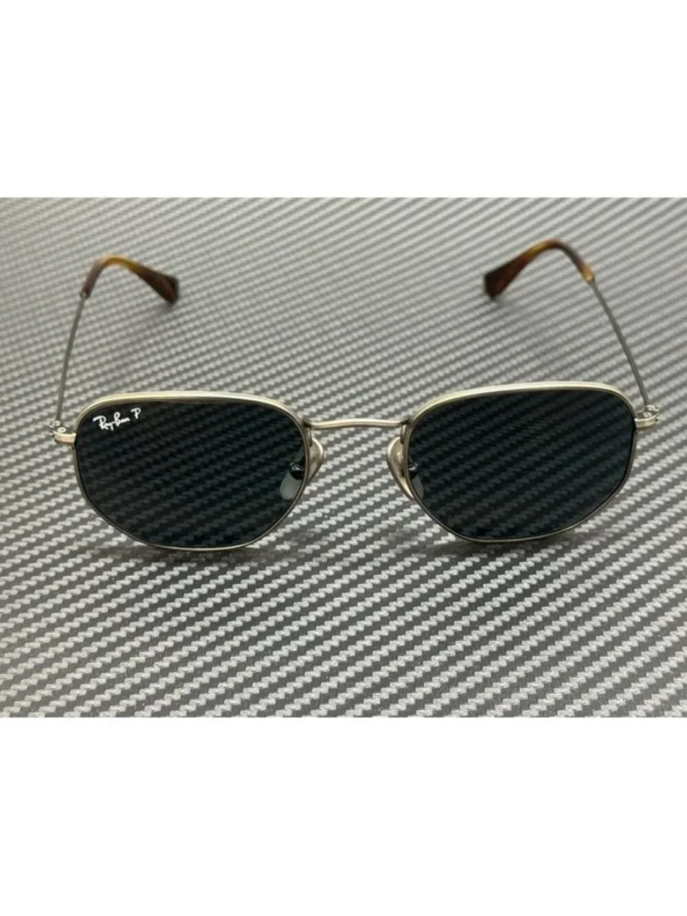 New Ray-Ban Men Gunmetal Titanium Sunglasses 51-21-145
